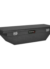 TrailFX Crsovr Angled Sgl Lid Dia Tread Matte Black 16 Gauge Alum 63x19.25x13.5                                     - 120633 - Image 2